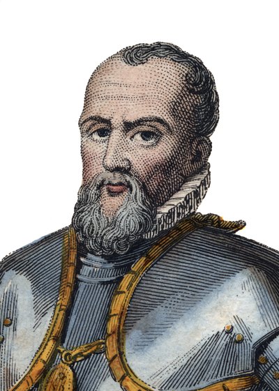 Portrait of Anne de Montmorency, duc de Montmorency (1492-1567), French soldier, statesman and diplomat by French School